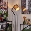 Lampadaire Tukchor Noir, 1 lumière