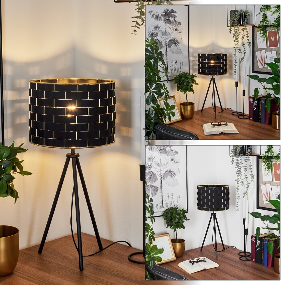 Lampe de table Ubac Noir, 1 lumière main product photo