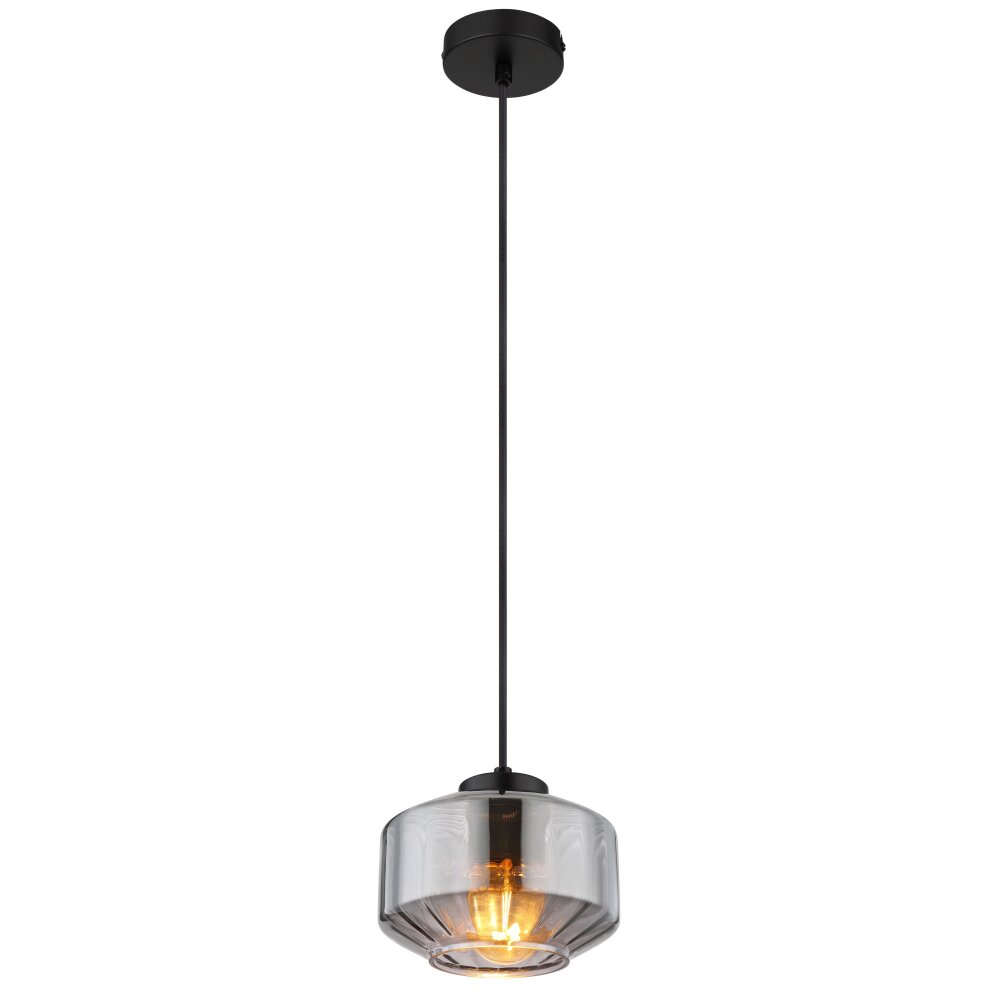Suspension Globo CHRISTIANA Noir, 1 lumière main product photo