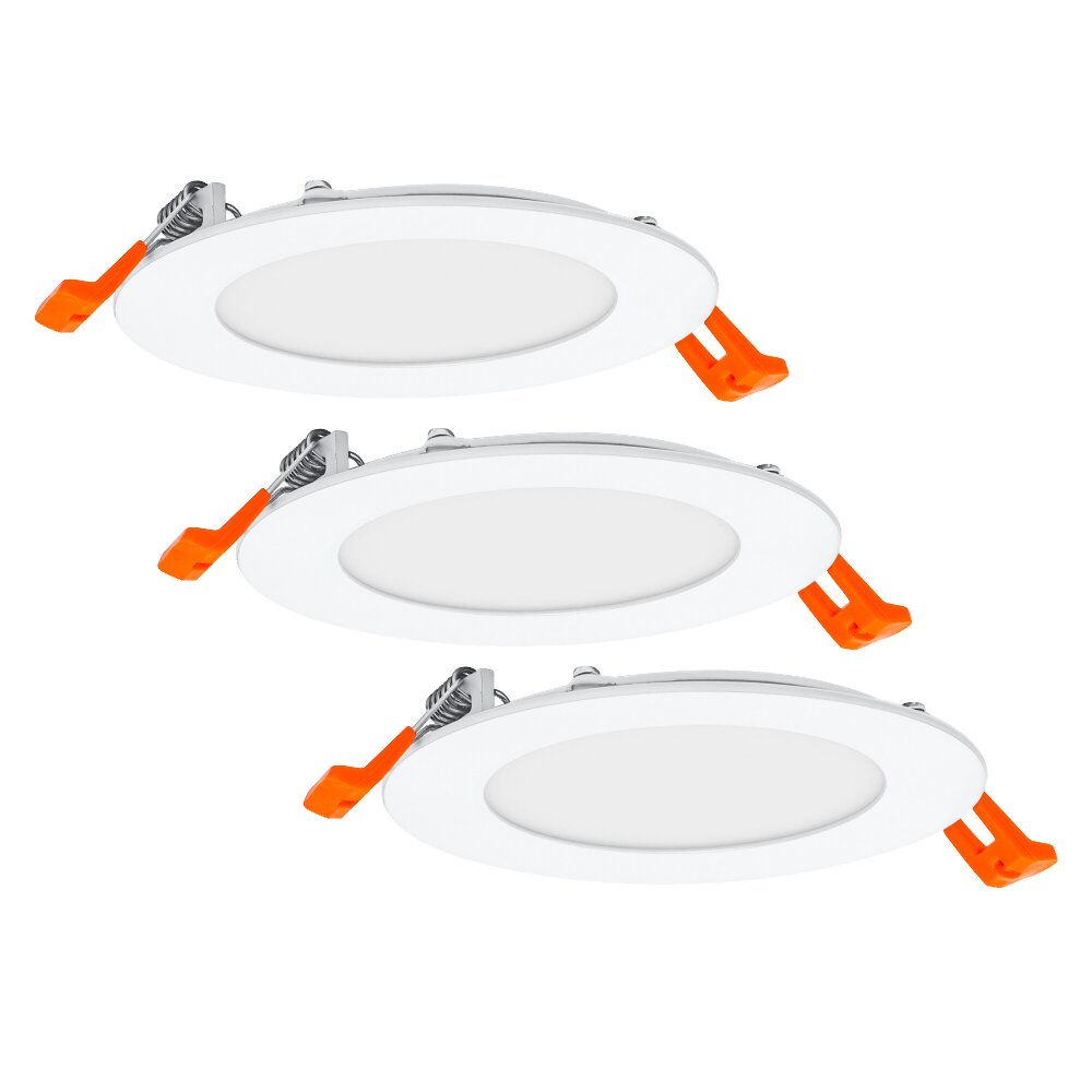Spot encastrable LEDVANCE DOWNLIGHT SLIM Blanc, 3 lumières main product photo