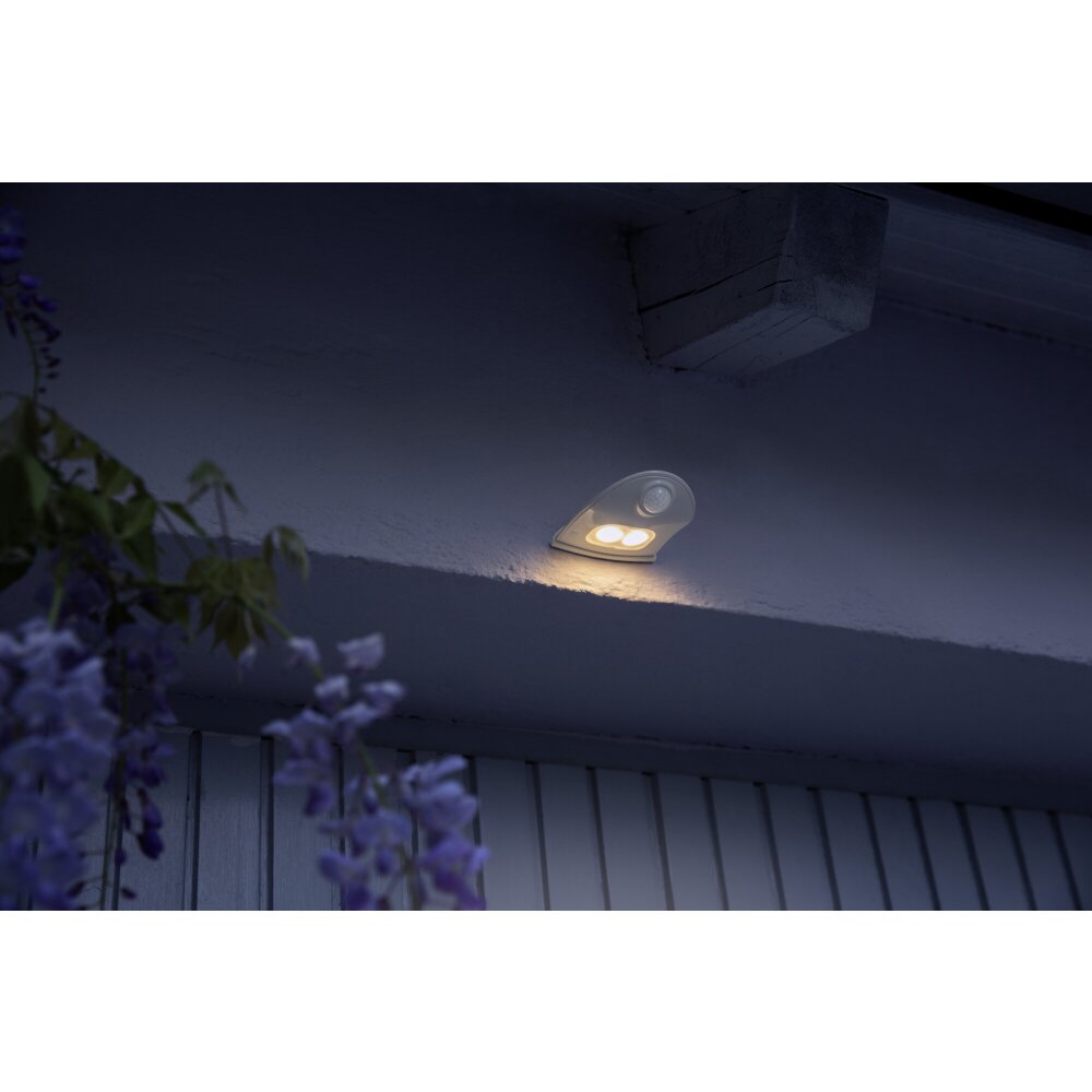 Applique murale d'extérieur LEDVANCE Door Blanc, 1 lumière, Détecteur de mouvement main product photo
