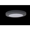 plafonnier extérieur Lutec Kayah LED Anthracite, 1 lumière