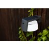 Lampe solaires Lutec Moon LED Anthracite, 1 lumière, Détecteur de mouvement