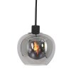 Suspension Steinhauer Lotus Noir, 3 lumières