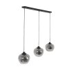 Suspension Steinhauer Lotus Noir, 3 lumières