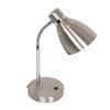 Lampe de table Steinhauer Spring Acier brossé, 1 lumière