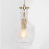 Suspension Steinhauer Grazioglass Laiton, 1 lumière
