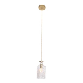 Suspension Steinhauer Grazioglass Laiton, 1 lumière