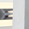 Applique murale Brilliant Howle LED Aluminium, Noir, 1 lumière