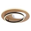 Plafonnier Globo FORSI LED Blanc, 2 lumières, Télécommandes, Changeur de couleurs