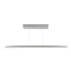 Suspension Steinhauer Bande LED Acier brossé, 4 lumières
