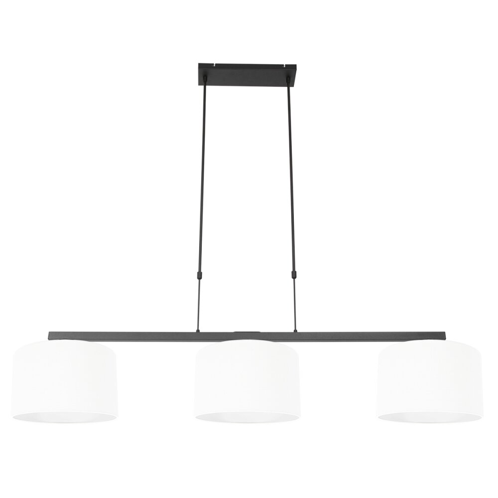 Suspension Steinhauer Stang Noir, 3 lumières main product photo