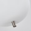 Suspension Verbania Nickel mat, 8 lumières
