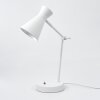 Lampe de table Vijes Blanc, 1 lumière