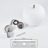 Suspension Verbania Nickel mat, 1 lumière