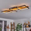 Plafonnier Pompu LED Noir, 1 lumière