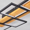 Plafonnier Pompu LED Noir, 1 lumière