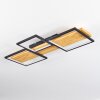 Plafonnier Pompu LED Noir, 1 lumière