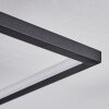 Plafonnier Pompu LED Noir, 1 lumière