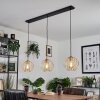Suspension Miton Noir, 3 lumières