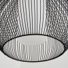 Suspension Barthoid Noir, 1 lumière