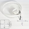 Plafonnier Tapou LED Blanc, 1 lumière