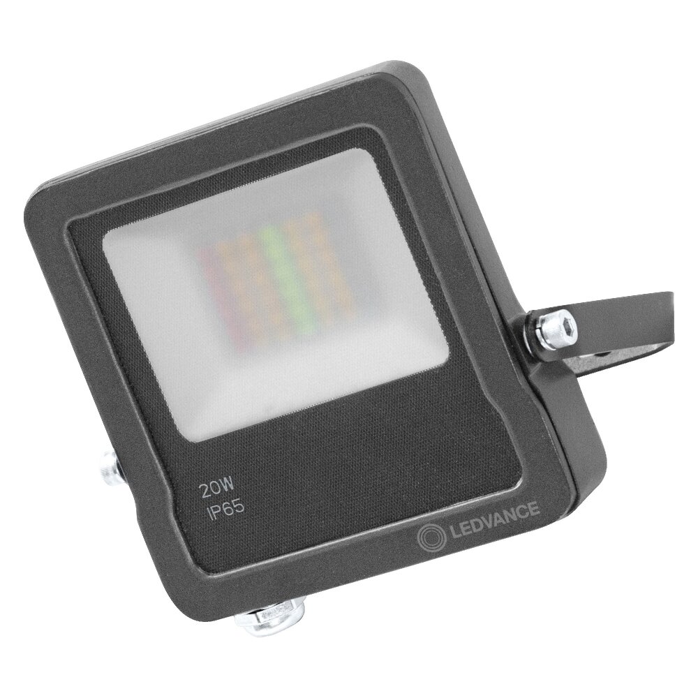Spot de jardin LEDVANCE SMART+ Anthracite, 1 lumière, Télécommandes, Changeur de couleurs main product photo