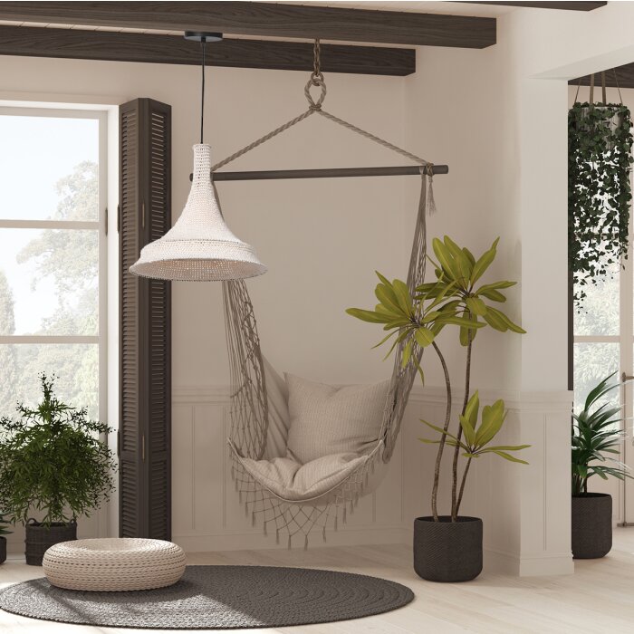 Suspension Steinhauer Marrakesch Noir, 1 lumière