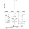 Suspension Steinhauer Turound LED Noir, 4 lumières