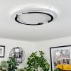 Plafonnier Leroux LED Blanc, 1 lumière