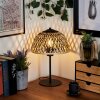 Lampe de table Barayn Écru, Noir, 1 lumière