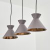 Suspension Pliche, 3 lumières