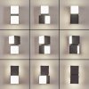 Applique murale d'extérieur Swanek LED Anthracite, 2 lumières