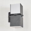 Applique murale d'extérieur Swanek LED Anthracite, 2 lumières