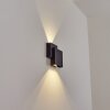 Applique murale d'extérieur Colare LED Noir, 1 lumière
