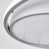 Plafonnier Vignier LED Titane, 1 lumière