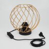 Lampe de table Miton Noir, 1 lumière