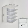 Applique murale d'extérieur Guichard LED Blanc, 1 lumière