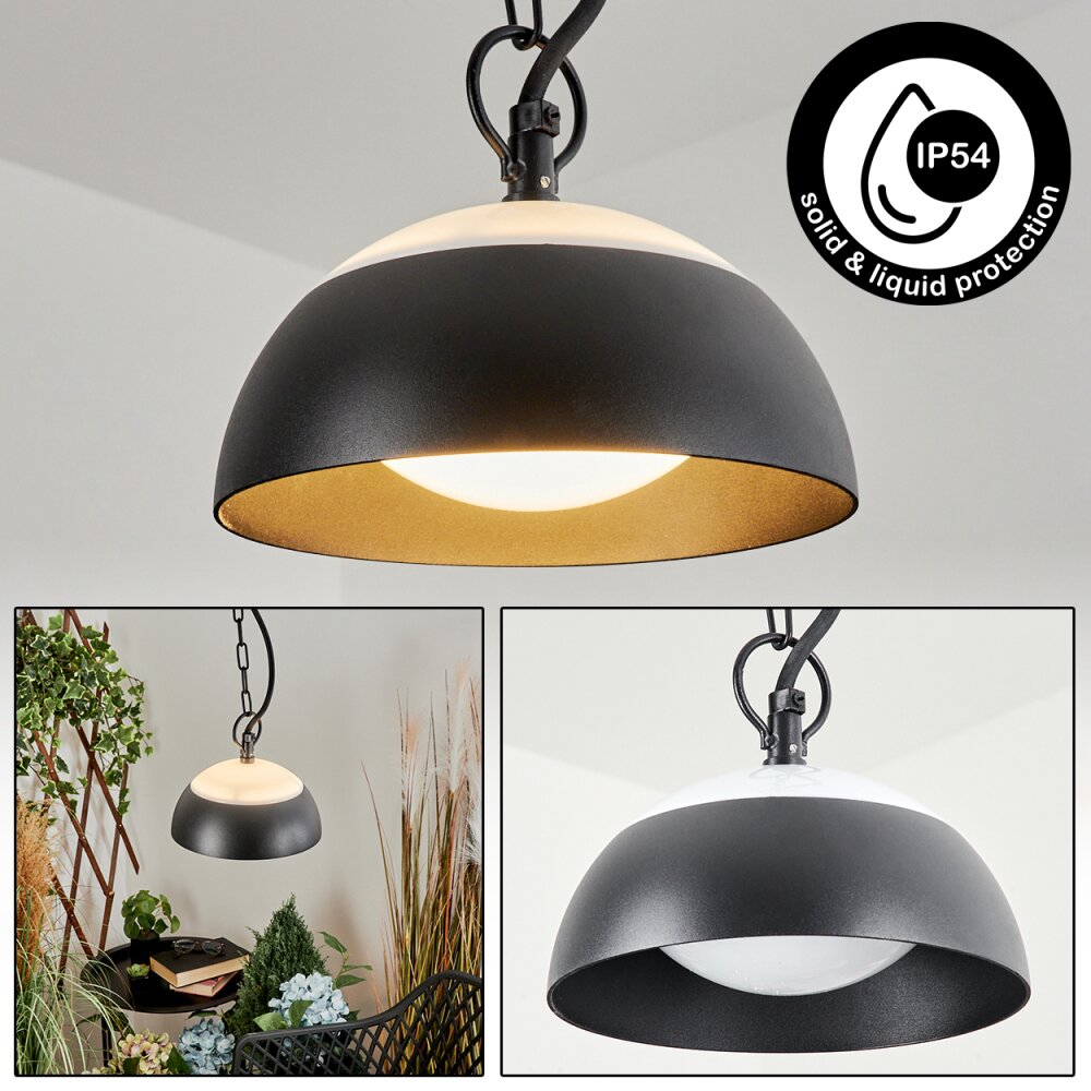 Suspension extérieur Ancemont LED Noir, 1 lumière main product photo