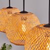 Suspension Bauro Écru, 3 lumières