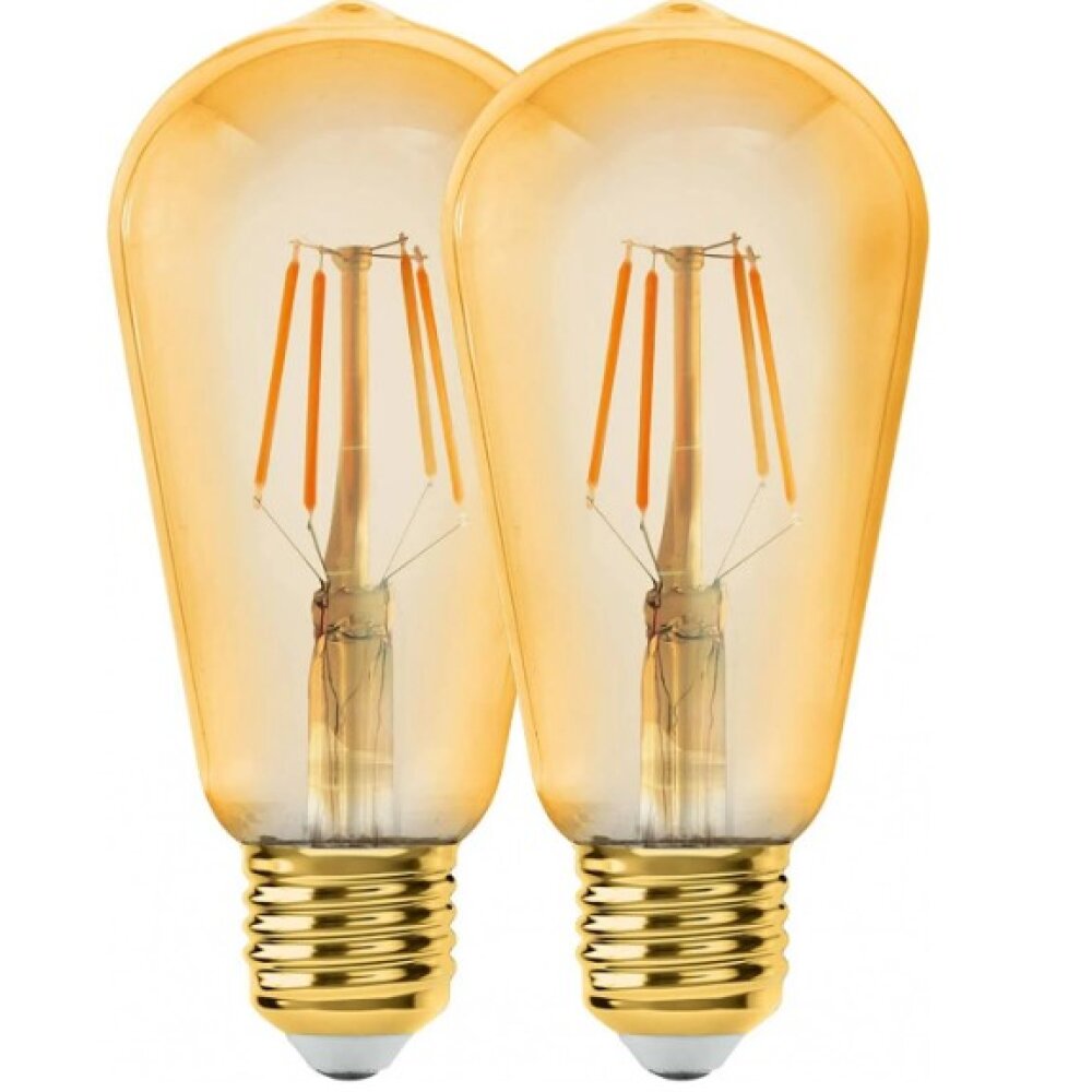 Eglo2 x E27 6 watt 2200 kelvin 650 lumen main product photo