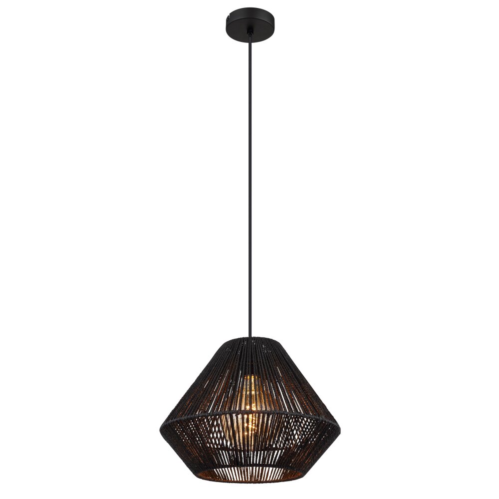 Suspension Globo HOUDINI Noir, 1 lumière main product photo