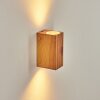 Applique murale d'extérieur Skaabu Couleur bois, 2 lumières