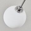 Plafonnier Lacosse LED Chrome, Nickel mat, 21 lumières