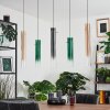 Suspension Souffort LED Chrome, 5 lumières