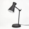 Lampe de table Vijes Noir, 1 lumière