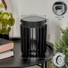 Lampe solaires Rossina LED Noir, 1 lumière