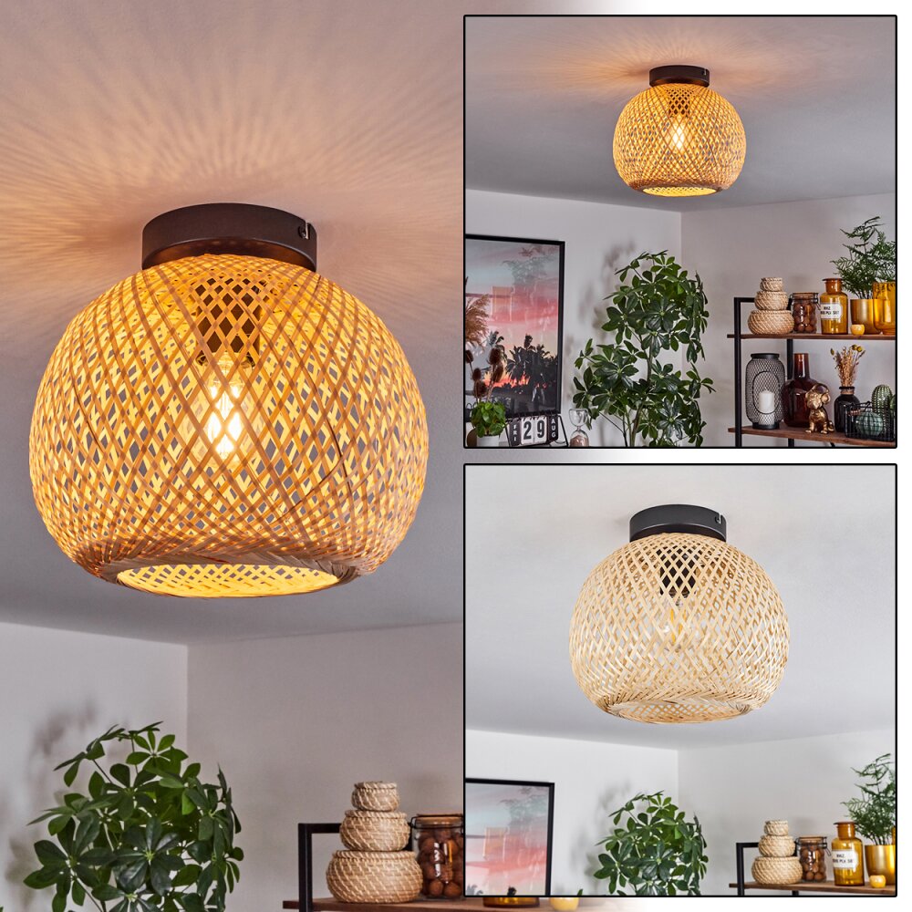 Plafonnier Bauro Écru, 1 lumière main product photo