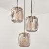 Suspension Herrera Sable, 3 lumières