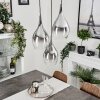 Suspension Capdevila Chrome, 3 lumières